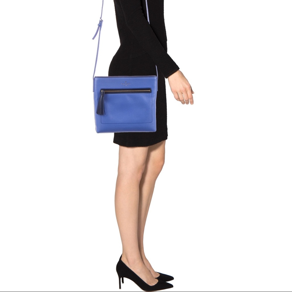 NWT Kate Spade Blue Chester St Leather Crossbody